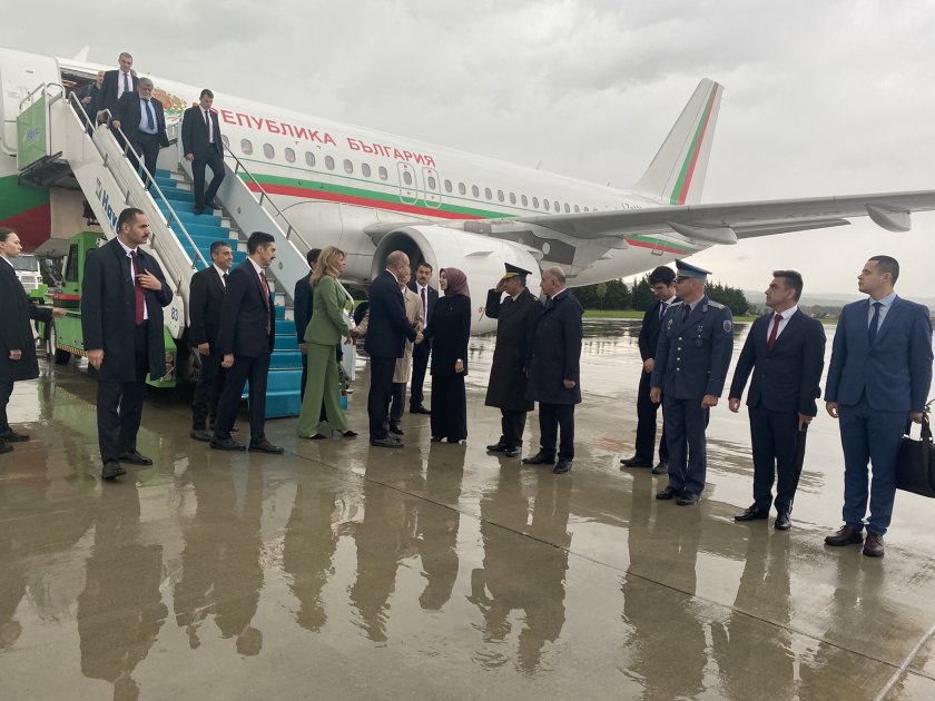 президентът румен радев пристигна анкара клетвата турския държавен глава ердоган