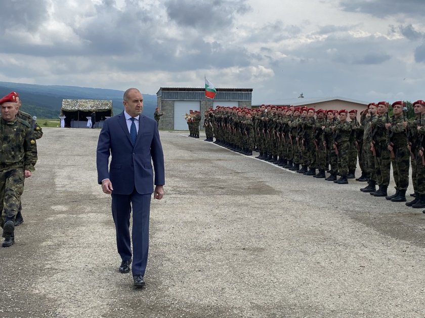 Президентът Румен Радев ще наблюдава учението “Отбранителен щит 2023 на