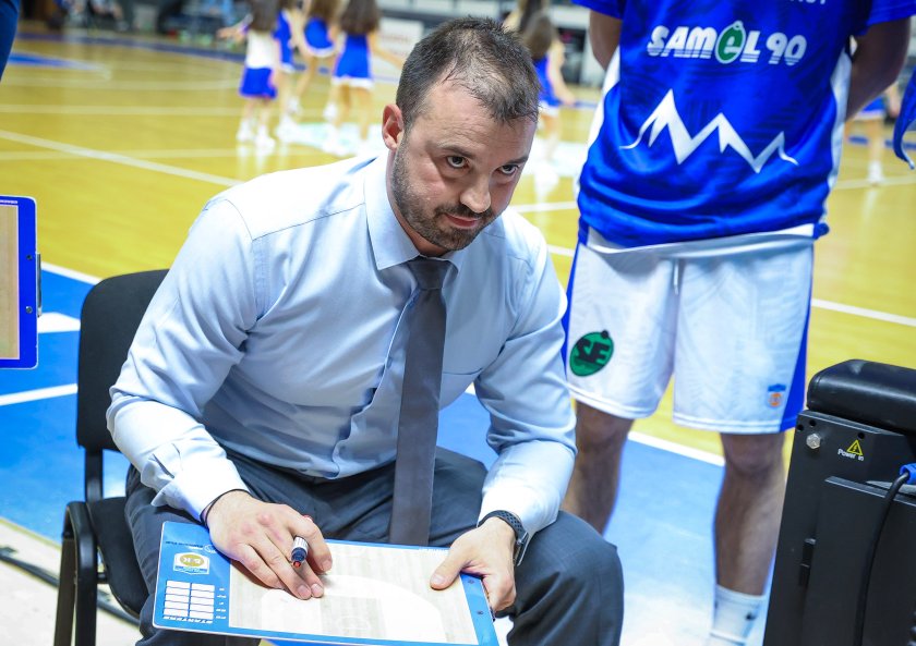 Баскетболният треньор Людмил Хаджисотиров - Удо, който в края на