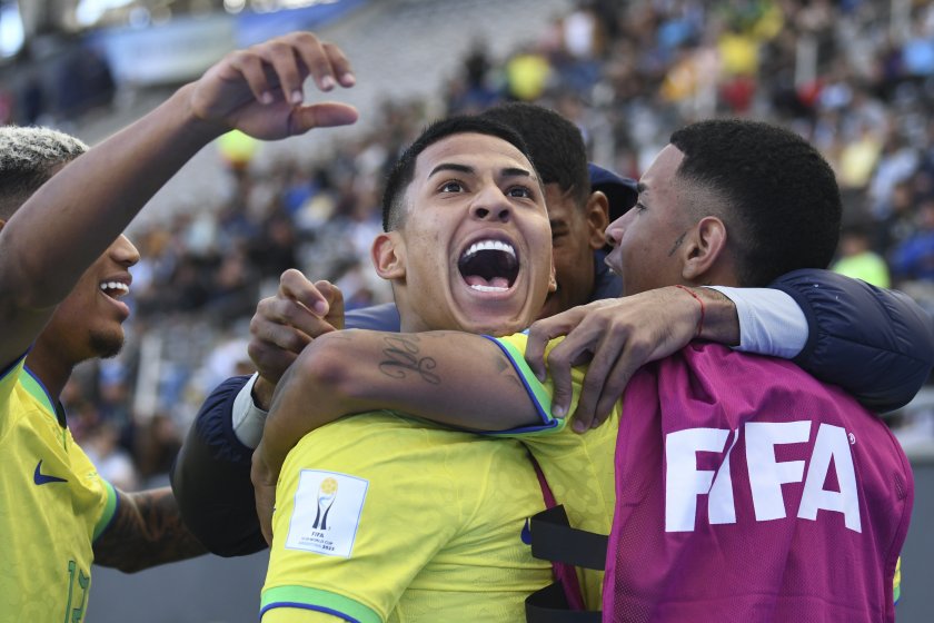 бразилия мина тунис четвъртфиналите мондиала младежи години видео