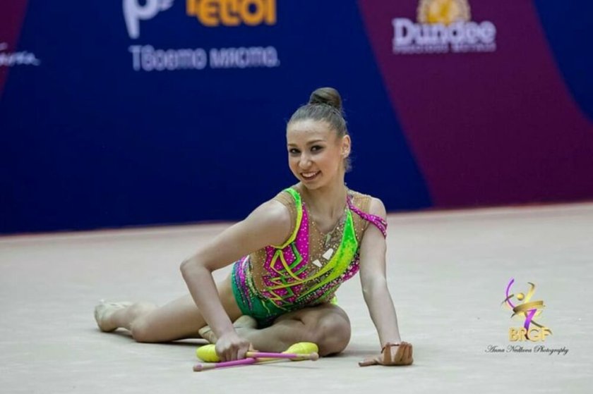 лъчезара пекова спечели два медала българия финалите турнира художествена гимнастика бърно
