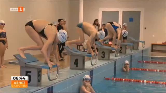 олимпийски шампионки уважиха състезание плуване нск олимп