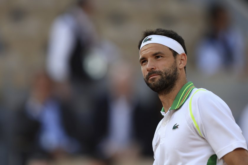 Най-добрият български тенисист Григор Димитров не скри разочарованието си след