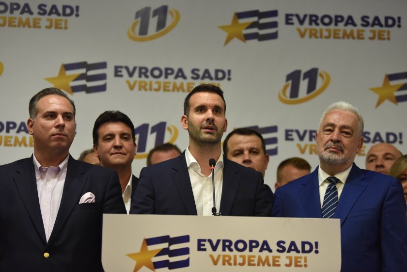 Движението Европа сега печели изборите в Черна гора. То е