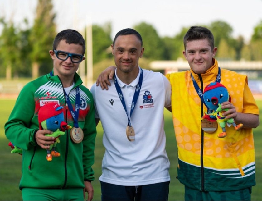 сребро българия първия ден голямото състезание спортисти интелектуални увреждания