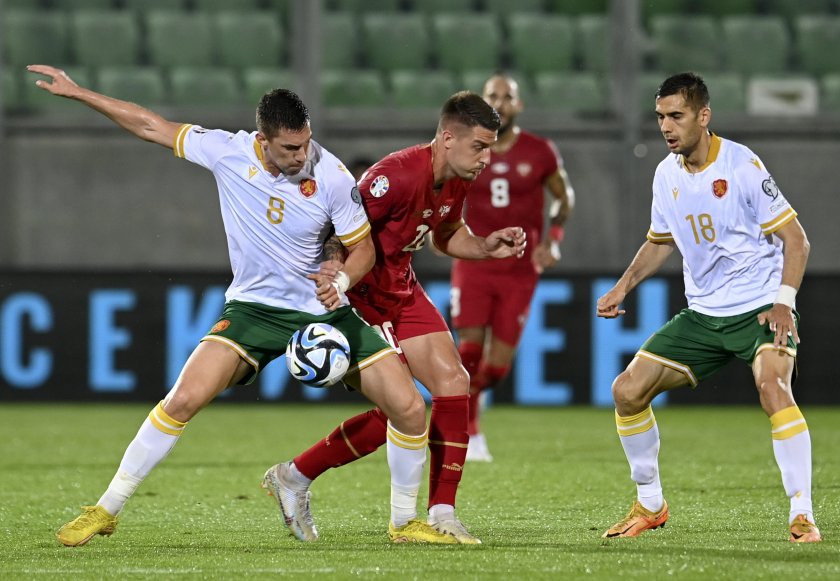 България приема Сърбия в мач от квалификациите за Евро 2024.
