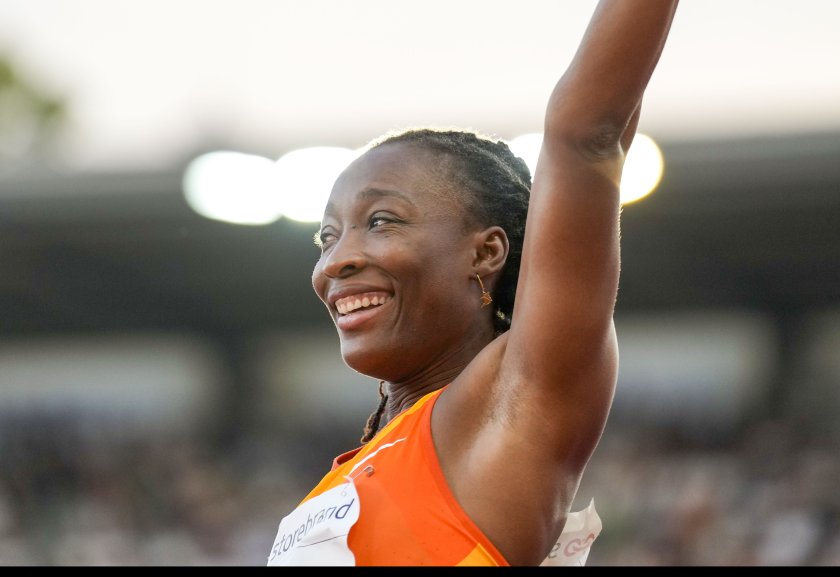 Световната медалистка в спринта Мари-Жозе Та Лу (Кот д`Ивоар) спечели