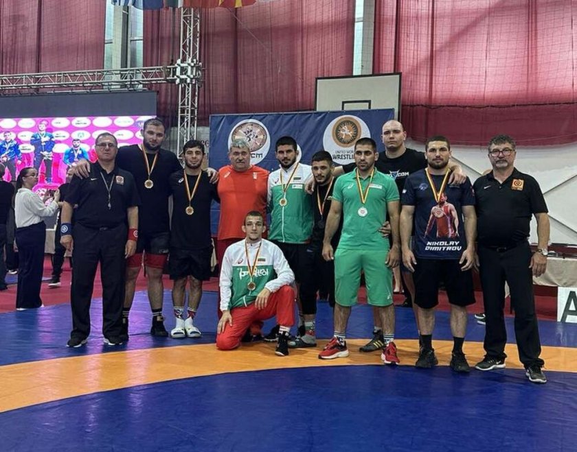 българия спечели седем медала турнира борба македонски бисер