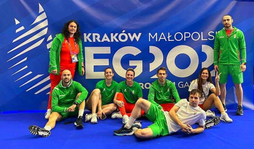 четири победи пет мача българските бадминтонисти европейските игри полша