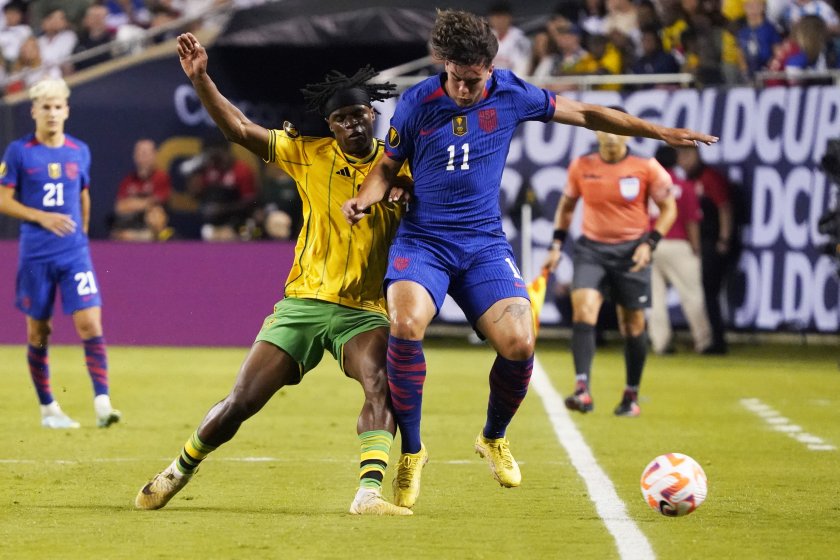 Отборите на САЩ и Ямайка завършиха наравно 1:1 в мача