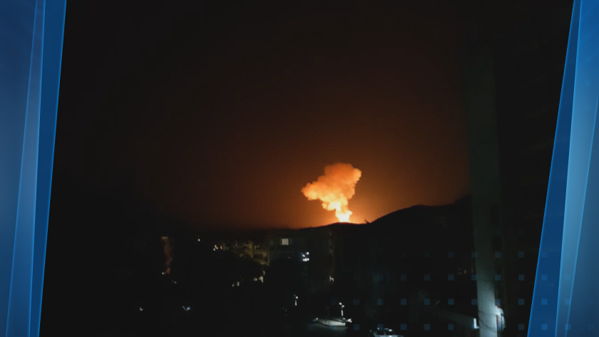 Пожар в склад за военни материали е предизвикал взривове край Карнобат тази нощ