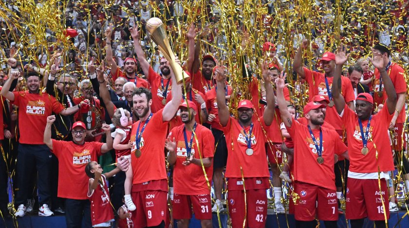 армани милано спечели титлата баскетболното първенство италия