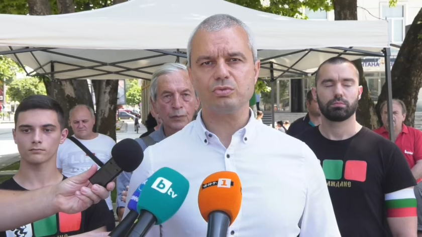 живо костадинов правителството обяви война една българска партия