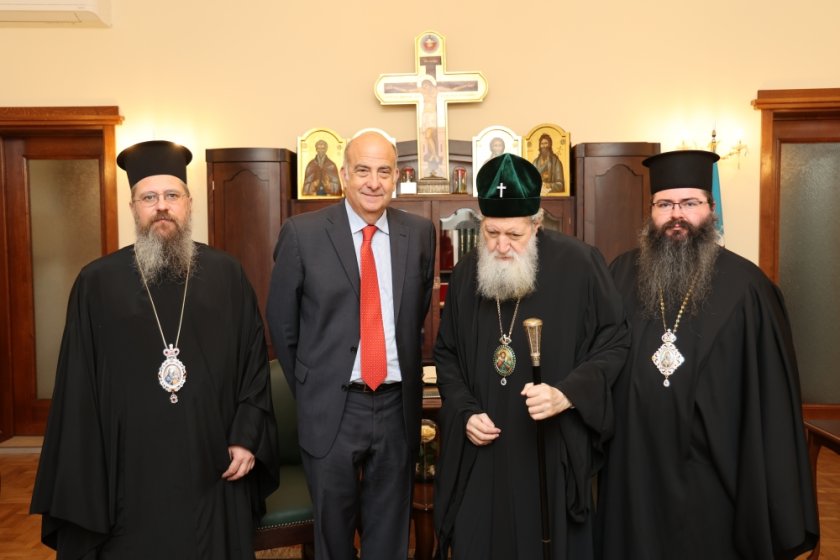 Негово Светейшество българският патриарх Неофит прие днес на среща Н.Пр.
