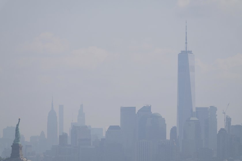 100 милиона американци застрашени мръсен въздух заради горските пожари канада