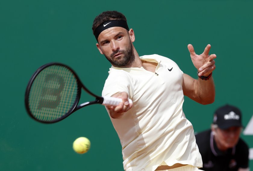 Мачът на най-добрия български тенисист Григор Димитров от първия кръг