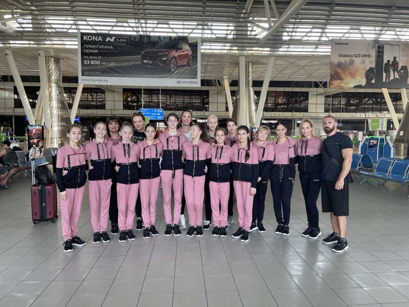 българската делегация отпътува световното първенство художествена гимнастика девойки румъния