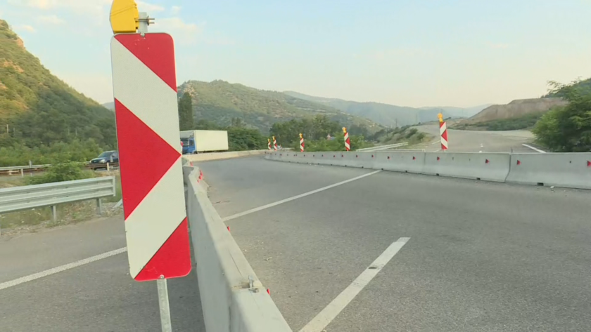 Пътят между Симитли и Благоевград остава сред най-опасните за движение у нас