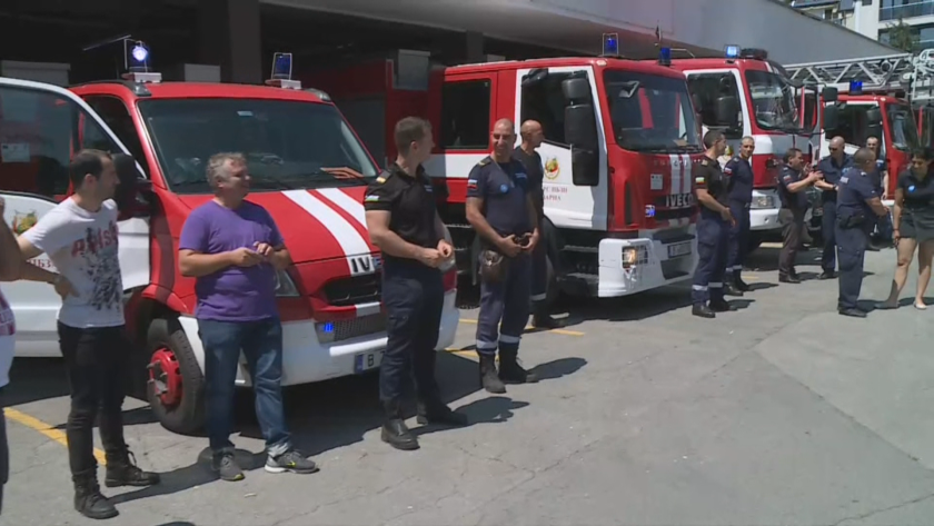 Протест на служителите от системата на МВР в цялата страна.