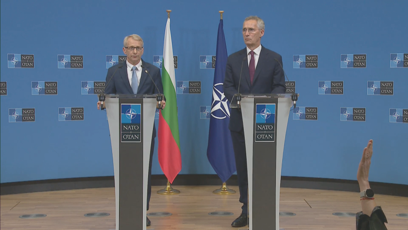 Премиерът Николай Денков се среща с генералния секретар на НАТО