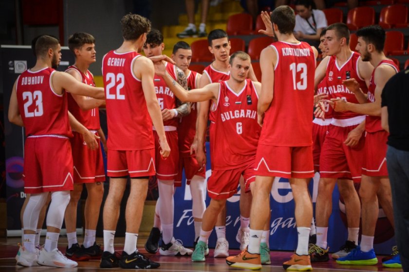 баскетболните младжи загубиха северна македония европейското първенство скопие