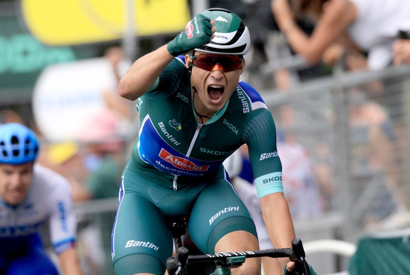 Белгиецът Яспер Филипсен спечели 11-ия етап на Тур дьо Франс 2023