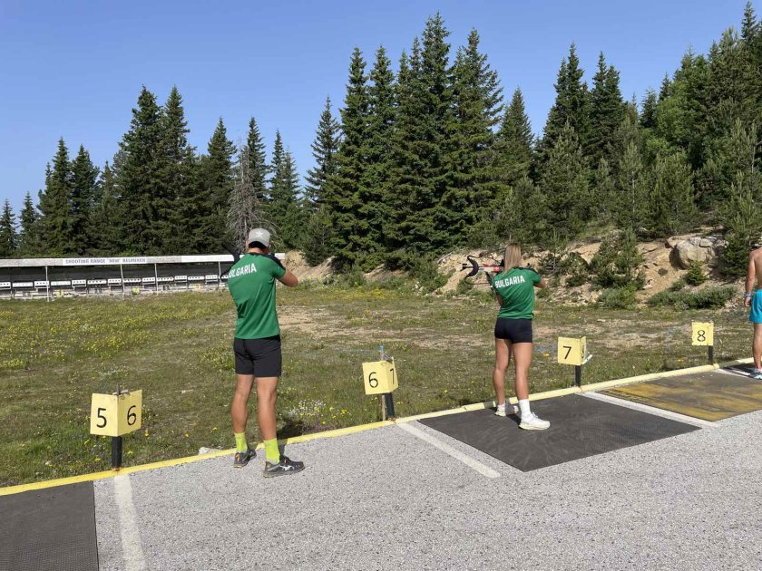 Българските национали по биатлон започнаха в понеделник, 17 юли, високопланински
