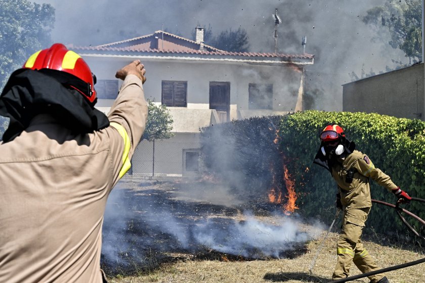 Румънец беше арестуван за причиняването на пожар в Гърция