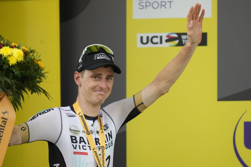Словенският колоездач Матей Мохорич спечели 19-ия етап от 110-ото издание