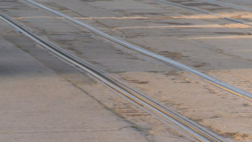 След деформираните и впоследствие поправени трамвайни релси в столицата -