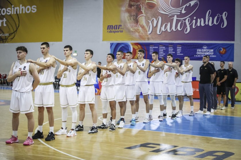Националният отбор по баскетбол на България за юноши до 18-годишна