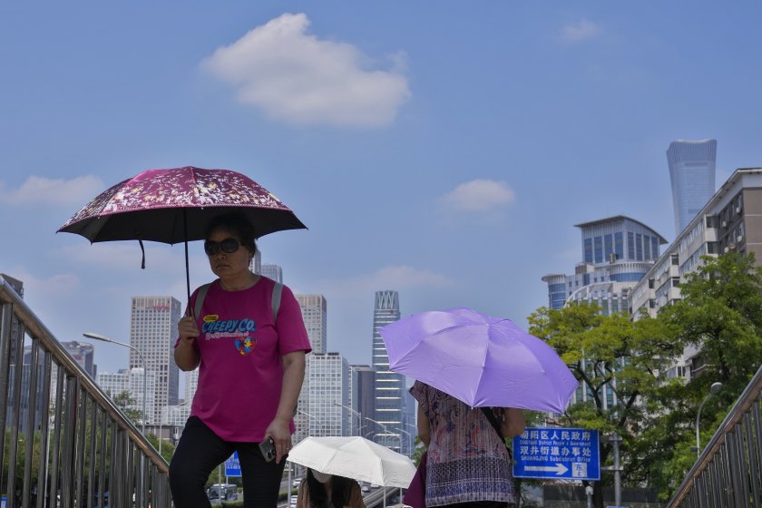 нов температурен рекорд 522 градуса бяха отчетени китай