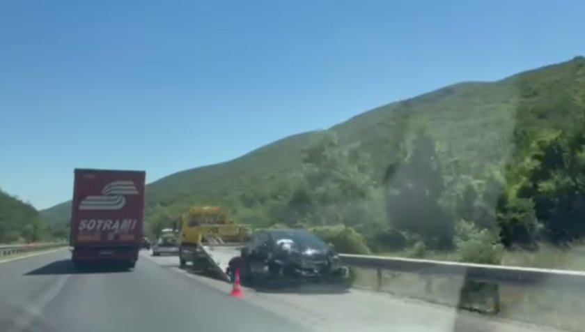 Поредна катастрофа на АМ Тракия. Инцидентът е станал на 56