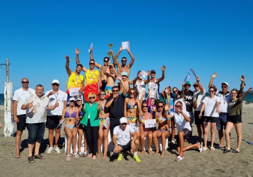 приключи третото издание турнира плажен волейбол купата кмета бургас