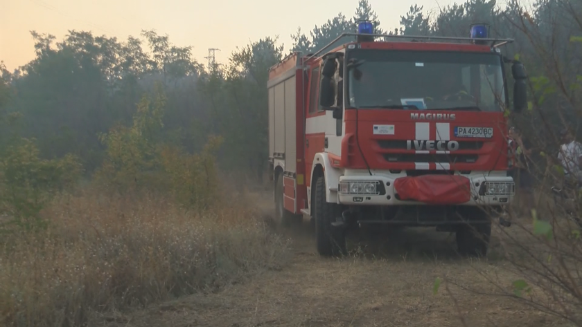 Потушен е пожарът край пазарджишкото село Карабунар, обявиха от Главна