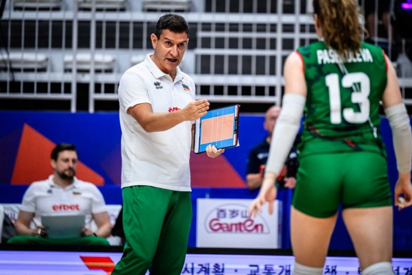 Старши треньорът на националния отбор на България по волейбол за