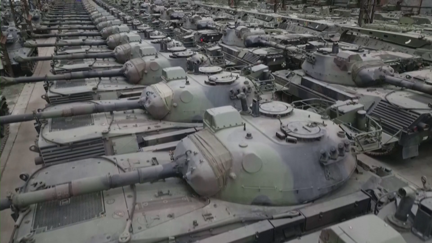 Белият дом съобщи, че ще предостави няколко десетки танка Леопард-1