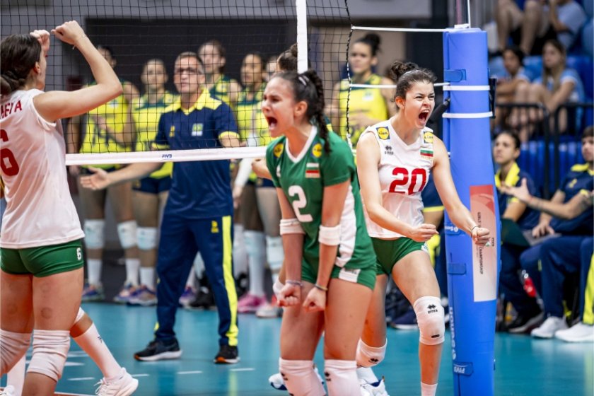 българия u19 жени срази бразилия класира осминафиналите световното първенство