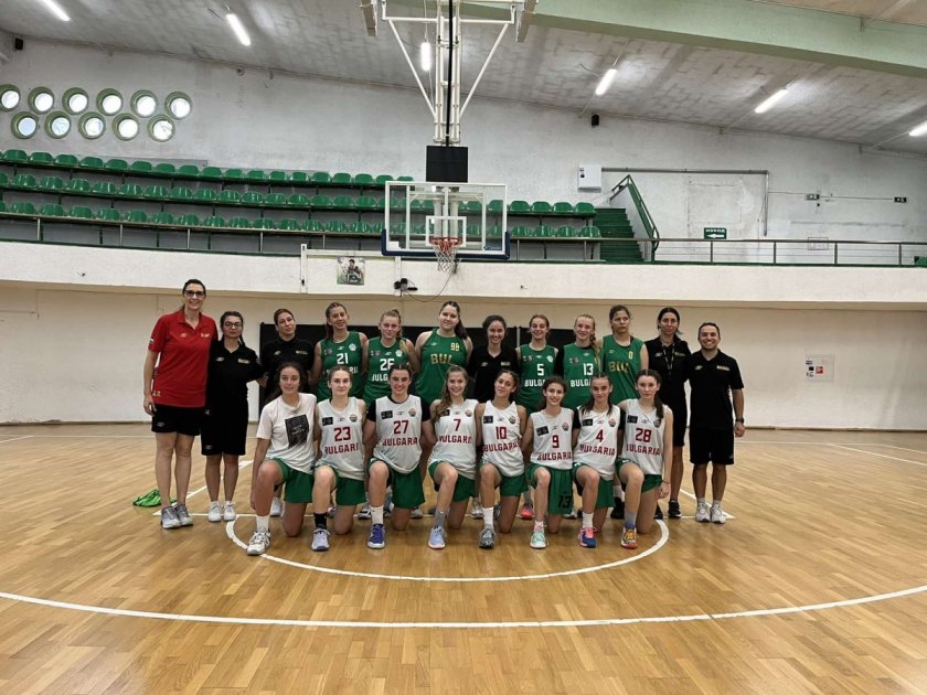 лилия георгиева обяви групата българия u14 момичета баскетболния турнир словения