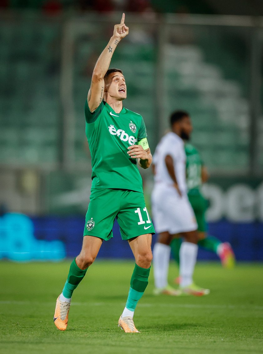 Лудогорец победи ЦСКА София с 3:0 в мач от петия