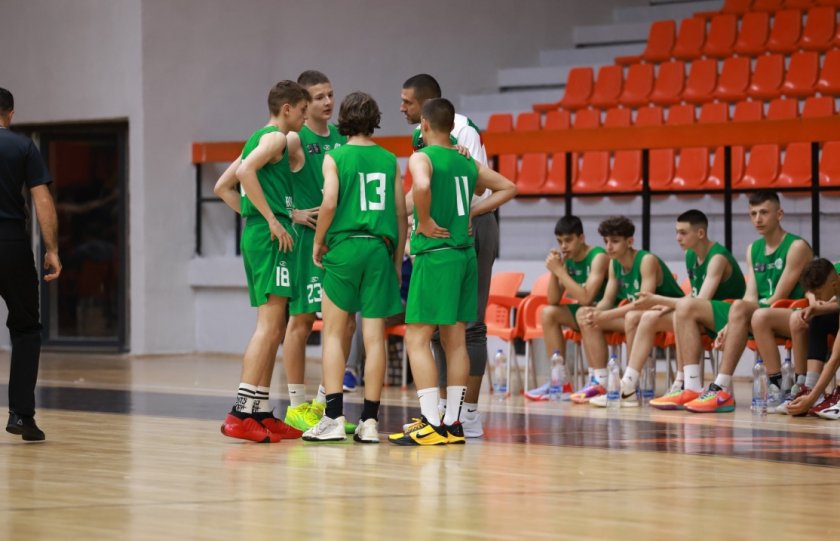 юношите втора загуба баскетболния турнир словения бол