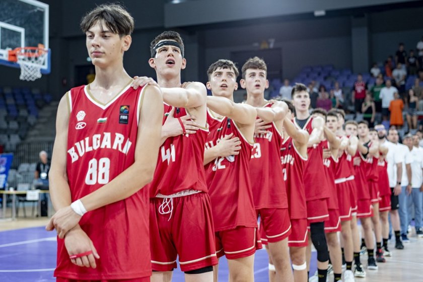 Българският национален отбор по баскетбол за момчета до 16 години