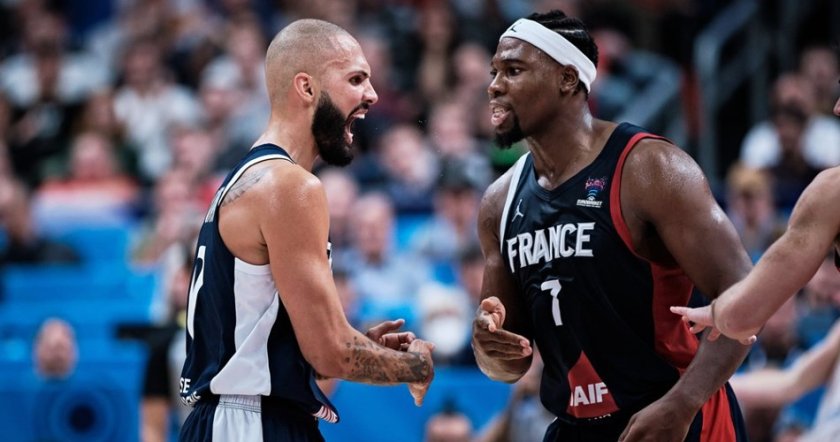 баскетболистите франция победиха тима литва контролна среща
