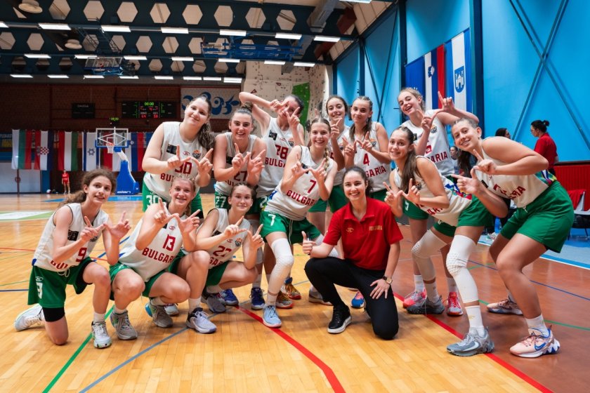 българия зае шесто силния турнир баскетбол момичета словения бол