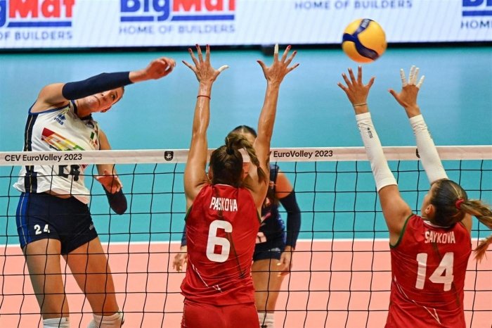 българия излиза румъния третия мач европейското първенство волейбол жени