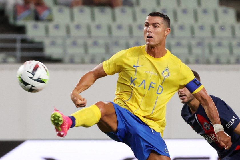 Ал-Насър спечели двубоя си в Шампионска лига в добавеното време, Роналдо не сдържа нервите си