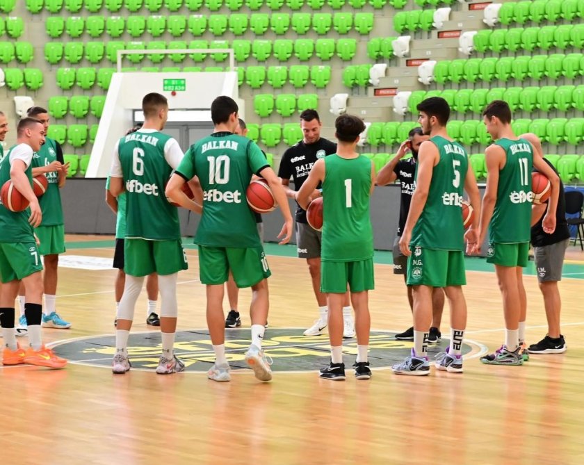 шампионът балкан ботевград започна подготовка новия баскетболен сезон