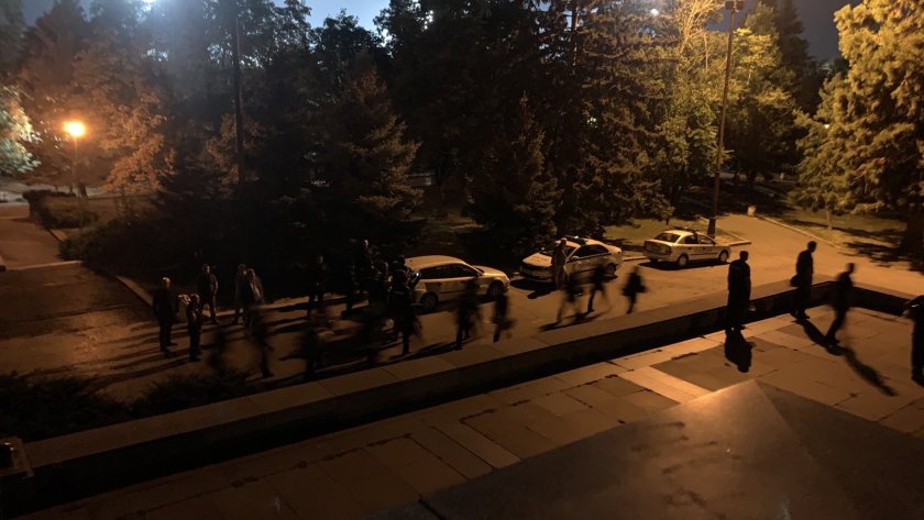 един човек беше арестуван заради провокации паметника съветската армия