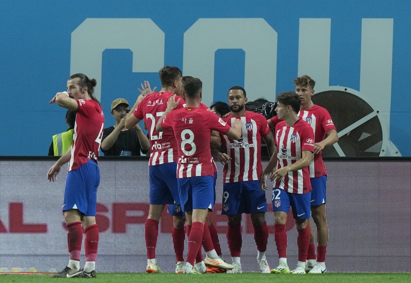 Атлетико Мадрид постигна разгромна победа със 7:0 като гост на