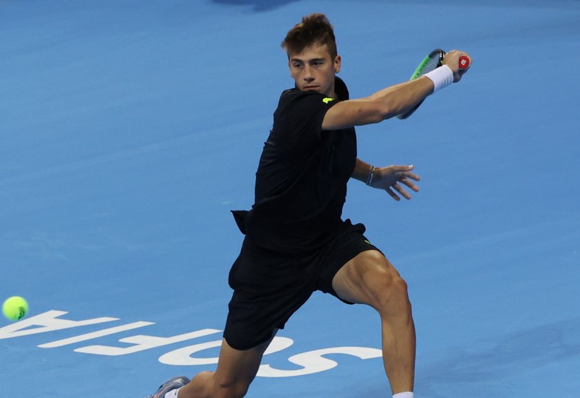 Националът на България за Купа Дейвис“ Александър Донски загуби в